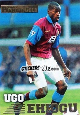 Sticker Ugo Ehiogu - Premier Gold 1996-1997 n. 14 - Merlin