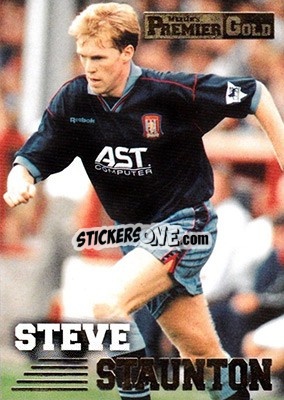 Sticker Steve Staunton - Premier Gold 1996-1997 n. 19 - Merlin