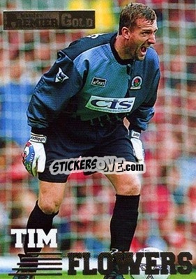 Sticker Tim Flowers - Premier Gold 1996-1997 n. 20 - Merlin
