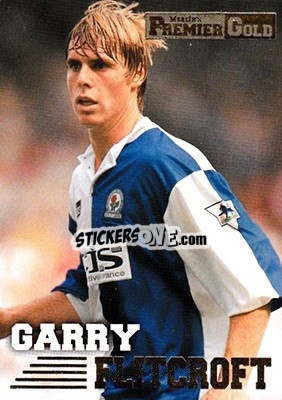 Sticker Gary Flitcroft - Premier Gold 1996-1997 - Merlin