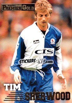 Sticker Tim Sherwood - Premier Gold 1996-1997 n. 22 - Merlin