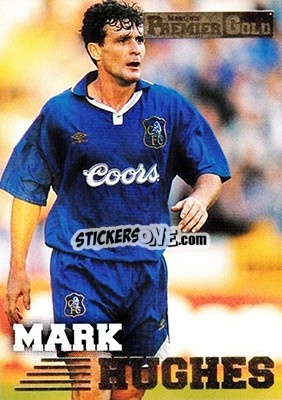 Sticker Mark Hughes - Premier Gold 1996-1997 n. 34 - Merlin