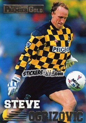 Sticker Steve Ogrizovic - Premier Gold 1996-1997 n. 39 - Merlin