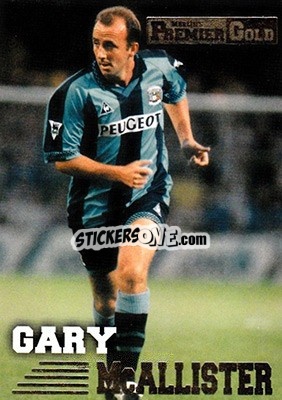 Sticker Gary McAllister - Premier Gold 1996-1997 n. 40 - Merlin
