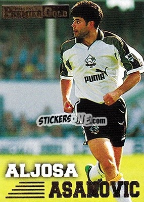 Sticker Aljosa Asanovic - Premier Gold 1996-1997 - Merlin