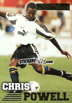 Sticker Chris Powell - Premier Gold 1996-1997 n. 49 - Merlin