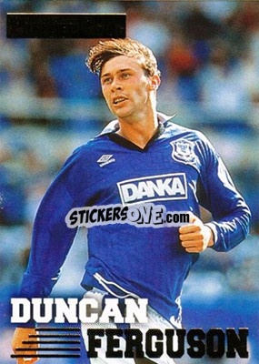Sticker Duncan Ferguson - Premier Gold 1996-1997 n. 50 - Merlin