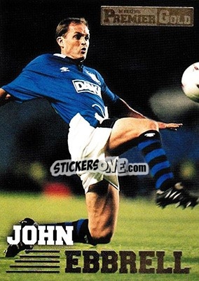 Sticker John Ebbrell - Premier Gold 1996-1997 - Merlin