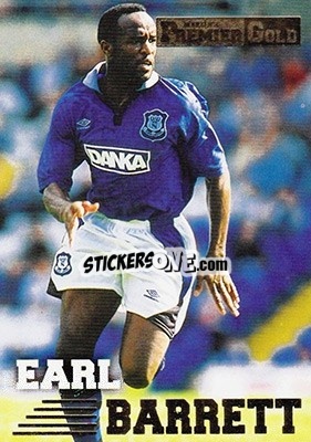 Sticker Earl Barrett - Premier Gold 1996-1997 n. 57 - Merlin