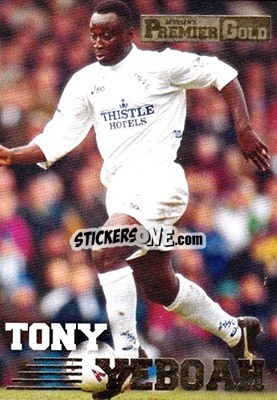 Cromo Tony Yeboah - Premier Gold 1996-1997 - Merlin