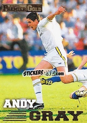 Sticker Andy Gray - Premier Gold 1996-1997 - Merlin