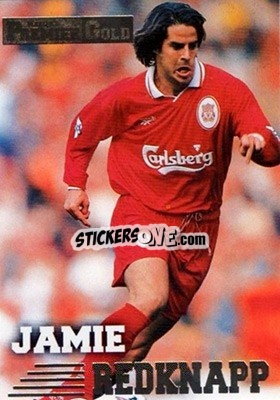 Sticker Jamie Redknapp - Premier Gold 1996-1997 n. 75 - Merlin