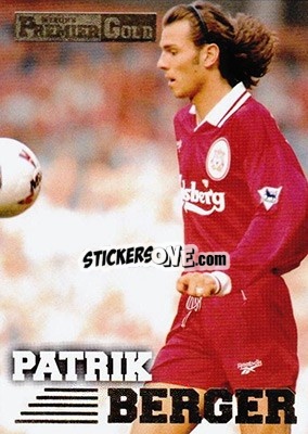 Sticker Patrik Berger - Premier Gold 1996-1997 n. 82 - Merlin