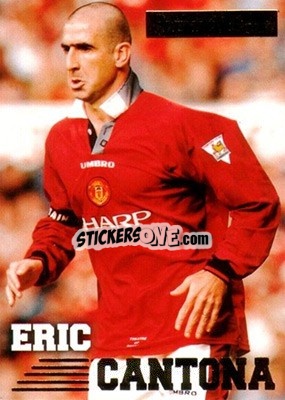 Sticker Eric Cantona - Premier Gold 1996-1997 - Merlin