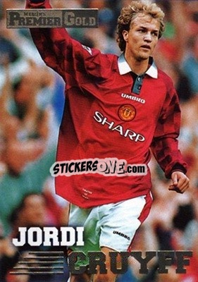 Sticker Jordi Cruyff - Premier Gold 1996-1997 n. 87 - Merlin