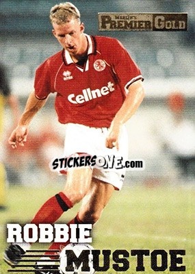 Figurina Robbie Mustoe - Premier Gold 1996-1997 n. 95 - Merlin