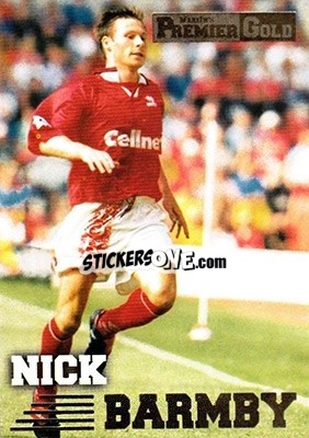 Sticker Nick Barmby - Premier Gold 1996-1997 - Merlin