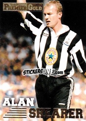 Sticker Alan Shearer - Premier Gold 1996-1997 - Merlin