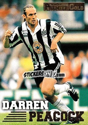 Sticker Darren Peacock - Premier Gold 1996-1997 n. 109 - Merlin