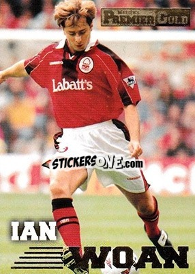 Sticker Ian Woan - Premier Gold 1996-1997 n. 113 - Merlin