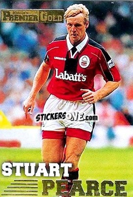 Sticker Stuart Pearce - Premier Gold 1996-1997 - Merlin