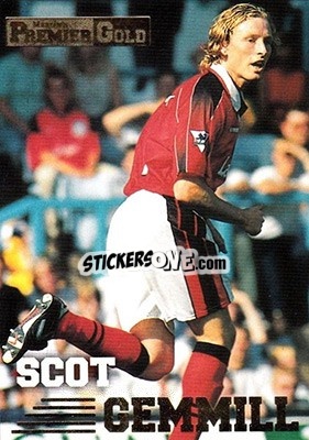 Sticker Scot Gemmill - Premier Gold 1996-1997 n. 117 - Merlin