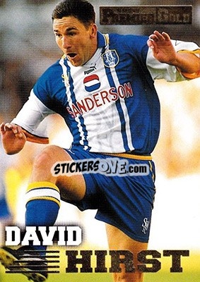 Sticker David Hirst - Premier Gold 1996-1997 - Merlin