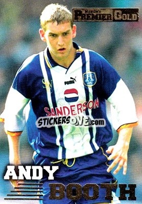 Sticker Andy Booth - Premier Gold 1996-1997 - Merlin