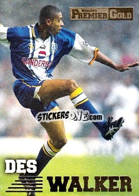 Sticker Des Walker - Premier Gold 1996-1997 n. 125 - Merlin