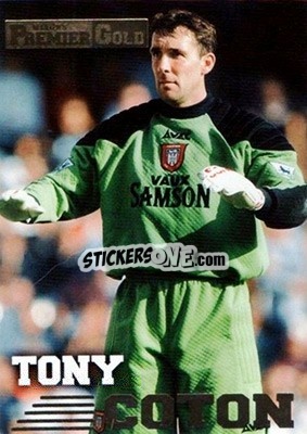 Sticker Tony Coton - Premier Gold 1996-1997 n. 133 - Merlin