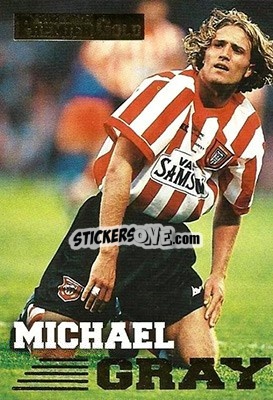 Sticker Michael Gray - Premier Gold 1996-1997 n. 135 - Merlin