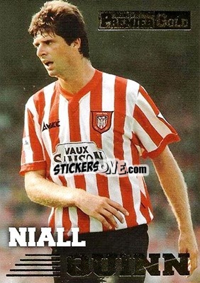 Sticker Niall Quinn - Premier Gold 1996-1997 - Merlin