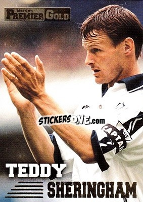 Cromo Teddy Sheringham - Premier Gold 1996-1997 - Merlin