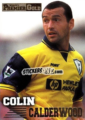 Sticker Colin Calderwood - Premier Gold 1996-1997 n. 144 - Merlin