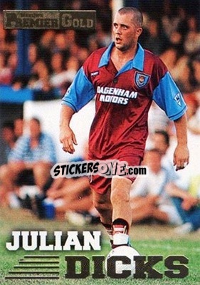 Sticker Julian Dicks - Premier Gold 1996-1997 - Merlin