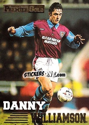 Sticker Danny Williamson - Premier Gold 1996-1997 n. 153 - Merlin
