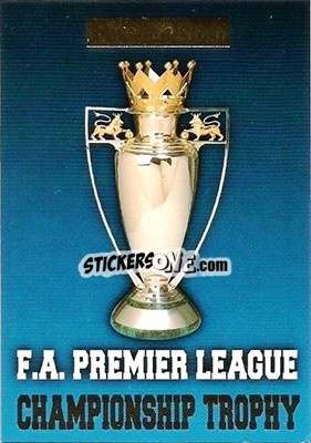 Sticker F.A. Premier Leauge Trophy - Premier Gold 1996-1997 - Merlin