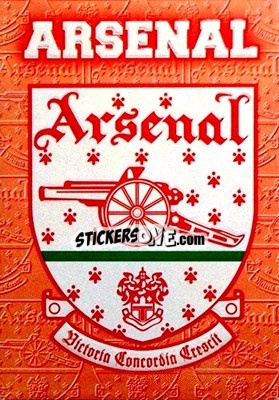 Sticker Arsenal - Premier Gold 1996-1997 n. E1 - Merlin