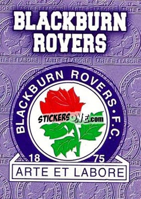 Sticker Blackburn - Premier Gold 1996-1997 n. E3 - Merlin