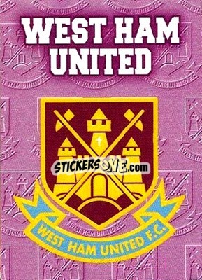Sticker West Ham - Premier Gold 1996-1997 n. E19 - Merlin