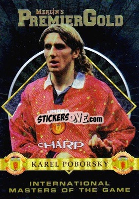 Sticker Karel Poborsky - Premier Gold 1996-1997 n. M3 - Merlin