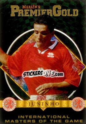 Sticker Juninho - Premier Gold 1996-1997 n. M4 - Merlin