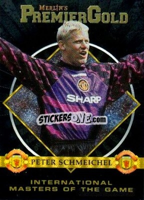 Sticker Peter Schmeichel - Premier Gold 1996-1997 - Merlin