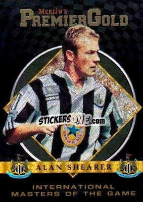 Sticker Alan Shearer - Premier Gold 1996-1997 n. M6 - Merlin