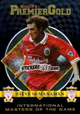 Sticker Steve McManaman - Premier Gold 1996-1997 - Merlin