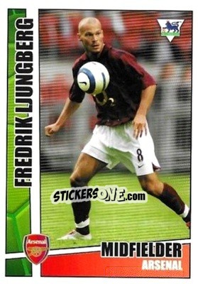 Sticker Fredrik Ljungberg - Premier Stars 2005-2006 n. 10 - Merlin