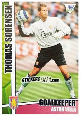 Sticker Thomas Sorensen - Premier Stars 2005-2006 n. 16 - Merlin