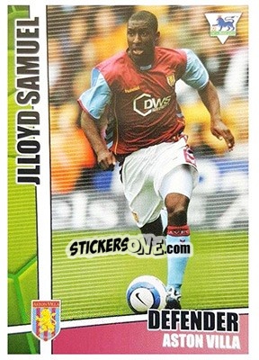 Sticker Jlloyd Samuel - Premier Stars 2005-2006 n. 17 - Merlin