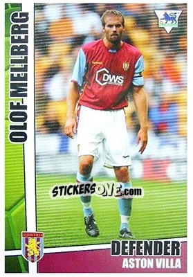 Sticker Olof Mellberg - Premier Stars 2005-2006 n. 19 - Merlin