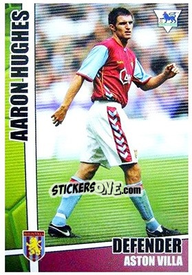 Sticker Aaron Hughes - Premier Stars 2005-2006 n. 20 - Merlin